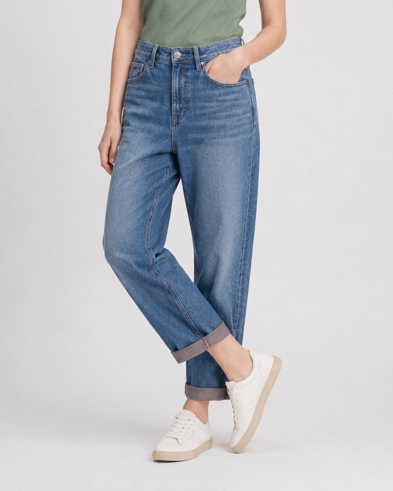 ColorWeft indigo denim colored-weft styling, ADM
