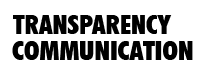 Transparency and communication certification logo